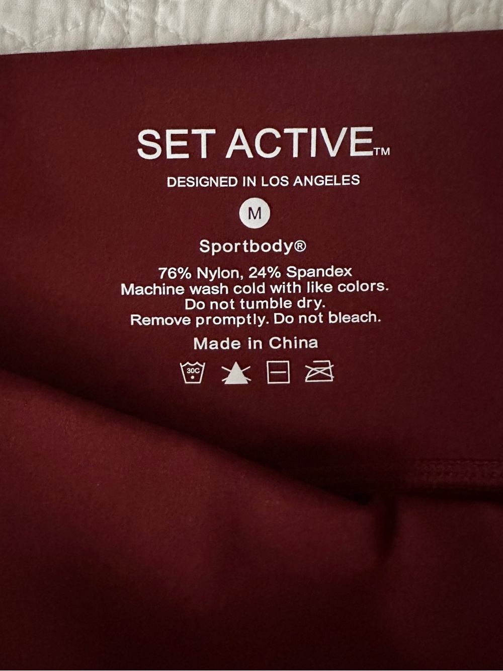 SET ACTIVE Sportbody Sporty Bike Shorts Medium - Picture 2 of 8